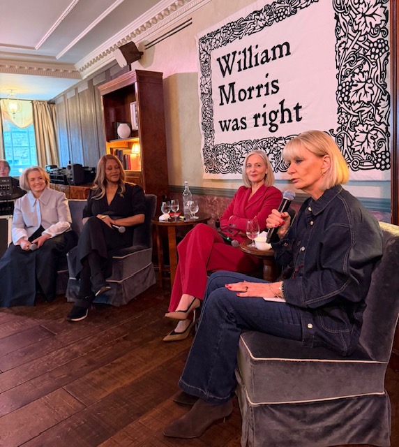 William Morris Was Right, the panel at Soho House Mews